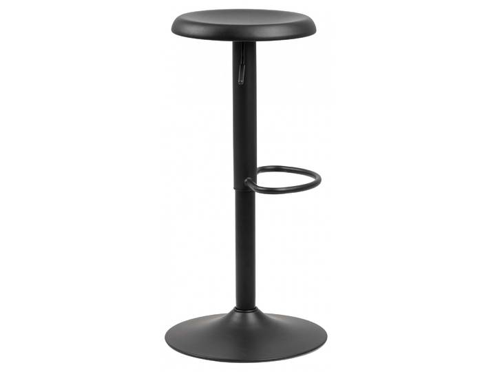 Barhocker ACTONA GROUP Finch , schwarz, B:40cm H:82cm T:40cm, Hocker, Barhocker, Barstuhl, (Set, 2 St), Höhenverstellbar, Fussstütze, Trompete Gestell