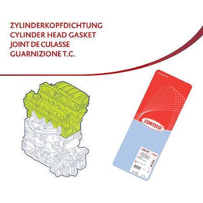Corteco Dichtung, Zylinderkopf [Hersteller-Nr. 83403313] für Audi