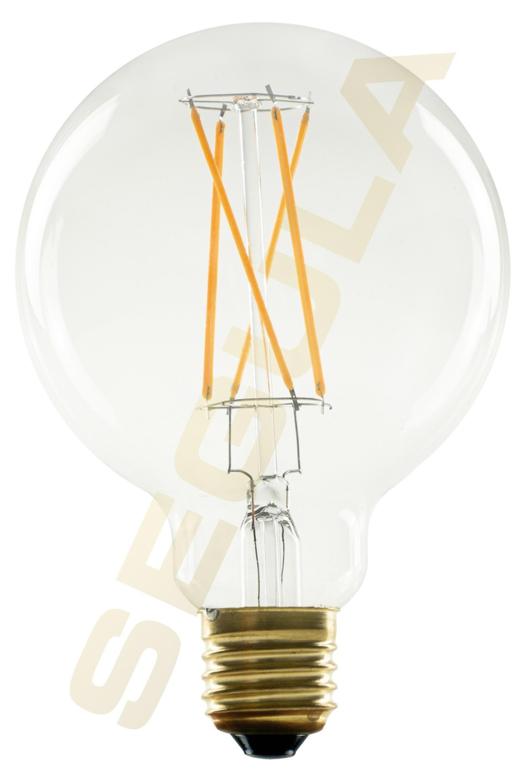 Segula LED Globe 95 Lichtbron, Helder, E27, 5W, 2200K, Dimbaar