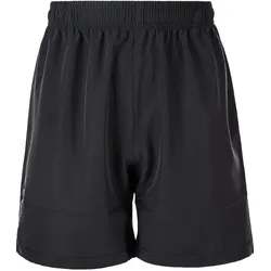 Shorts ENDURANCE "VANCLAUSE JR.", Jungen, Gr. 128, EURO-Größen, schwarz, 87% Polyester, 13% Elasthan, unifarben, kurz, Hosen Shorts, aus hochwertigen Funktionsmaterialien