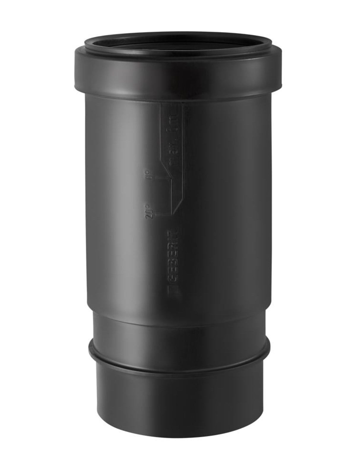 Geberit Expn-sokt w/double flange pe-hd d75