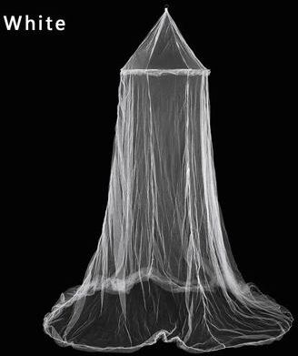 Uplift Picks Princess Dome Mosquito Bed Canopy For Elegant Insect Free Sleep Protection white