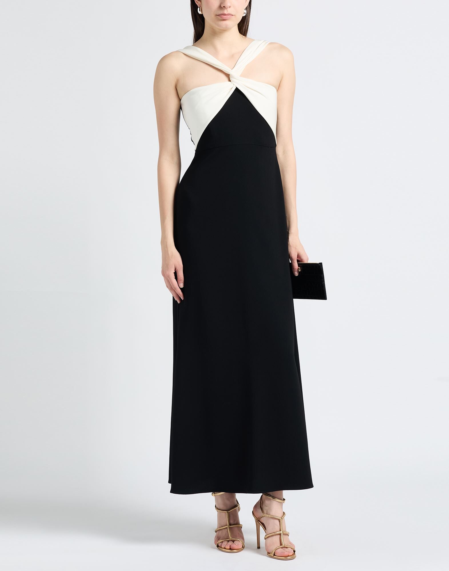 Roland Mouret Vestido largo Mujer Negro 30,42 Mujer
