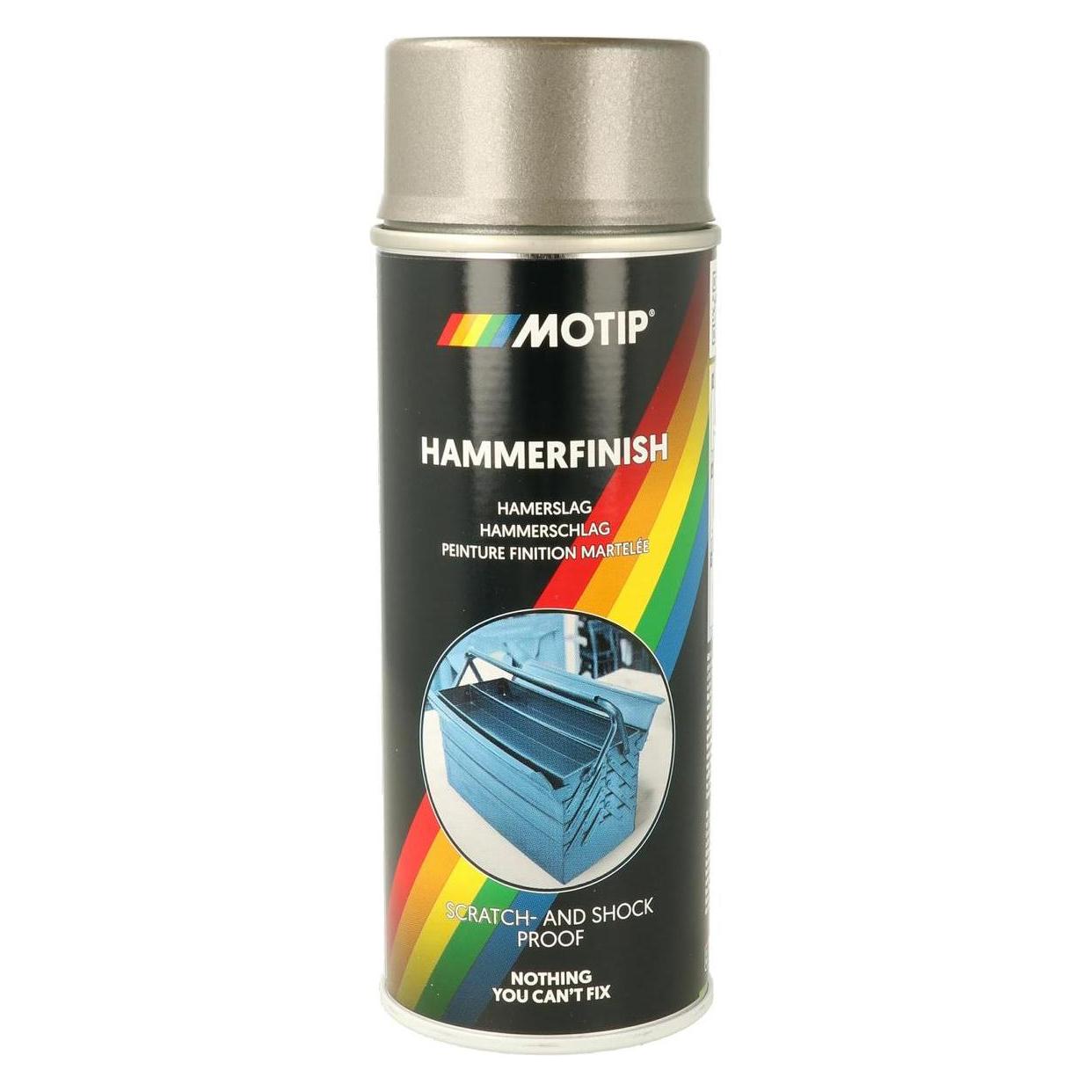 Motip Hammerschlag Farbe grau 400ml (04014)