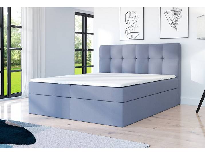 A&J MöbelLand GmbH Boxspringbett ARNOR mit 2 Bettkästen und Topper.