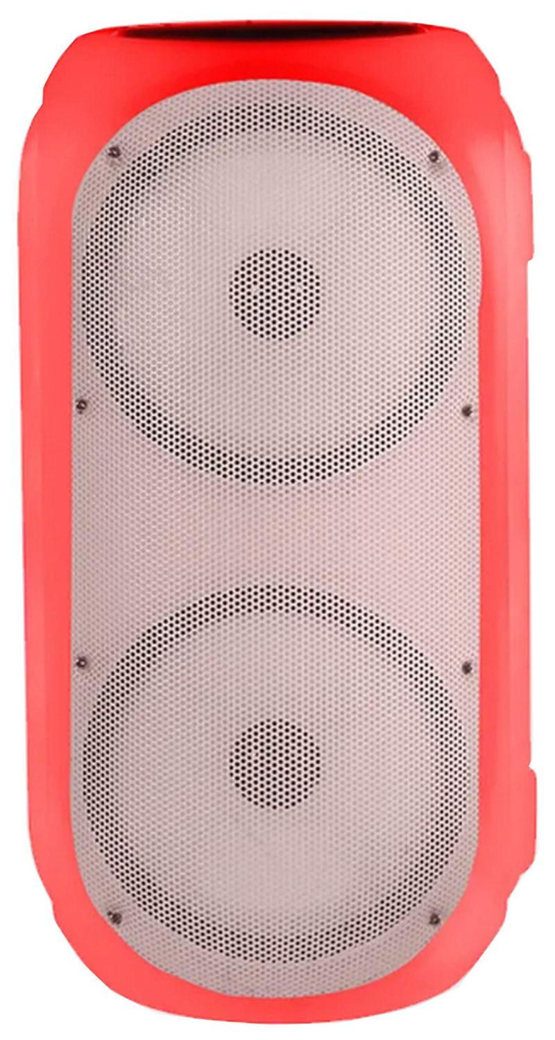 Gemini GC-206BTB Aktiver Bluetooth-Lautsprecher 6" 50W mit LED-Leuchten