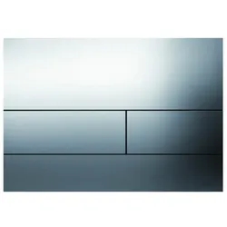 TECEsquare Betätigungsplatte, für Zweimengen-Technik, Ersatzteil, 9820392, Farbe: Chrom glänzend
