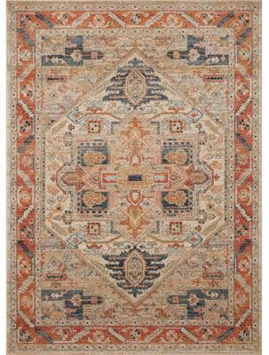 Alexander Home Luxe Antiqued Distressed Boho Area Rug