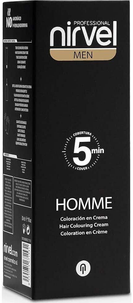 Nirvel Men 5 Min Color G 7 Gris Claro 30 ml