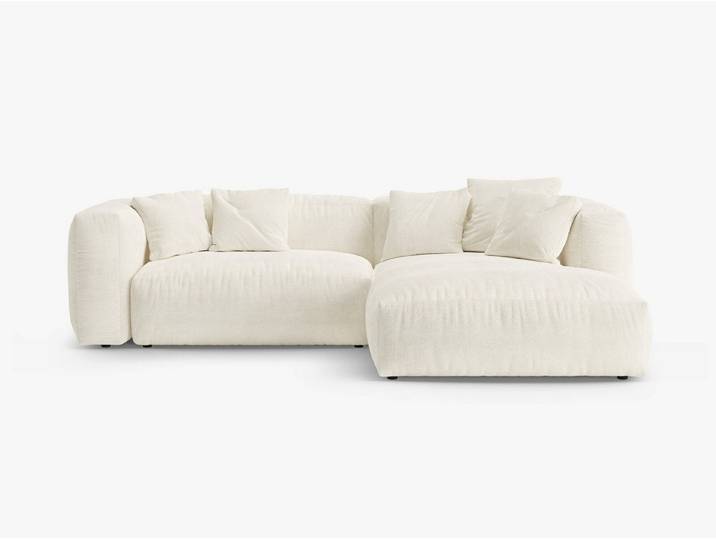 Micadoni Ecksofa Martina, 4-Sitzer mit Schlaffunktion