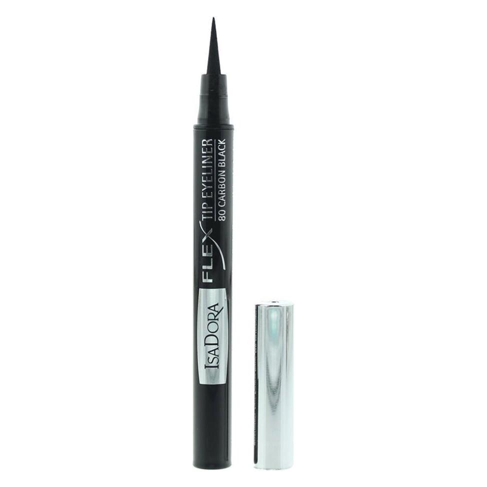 Isadora Flex Tip 80 Carbon Black Eyeliner 1.2ml (Carbon Black) (53792163)