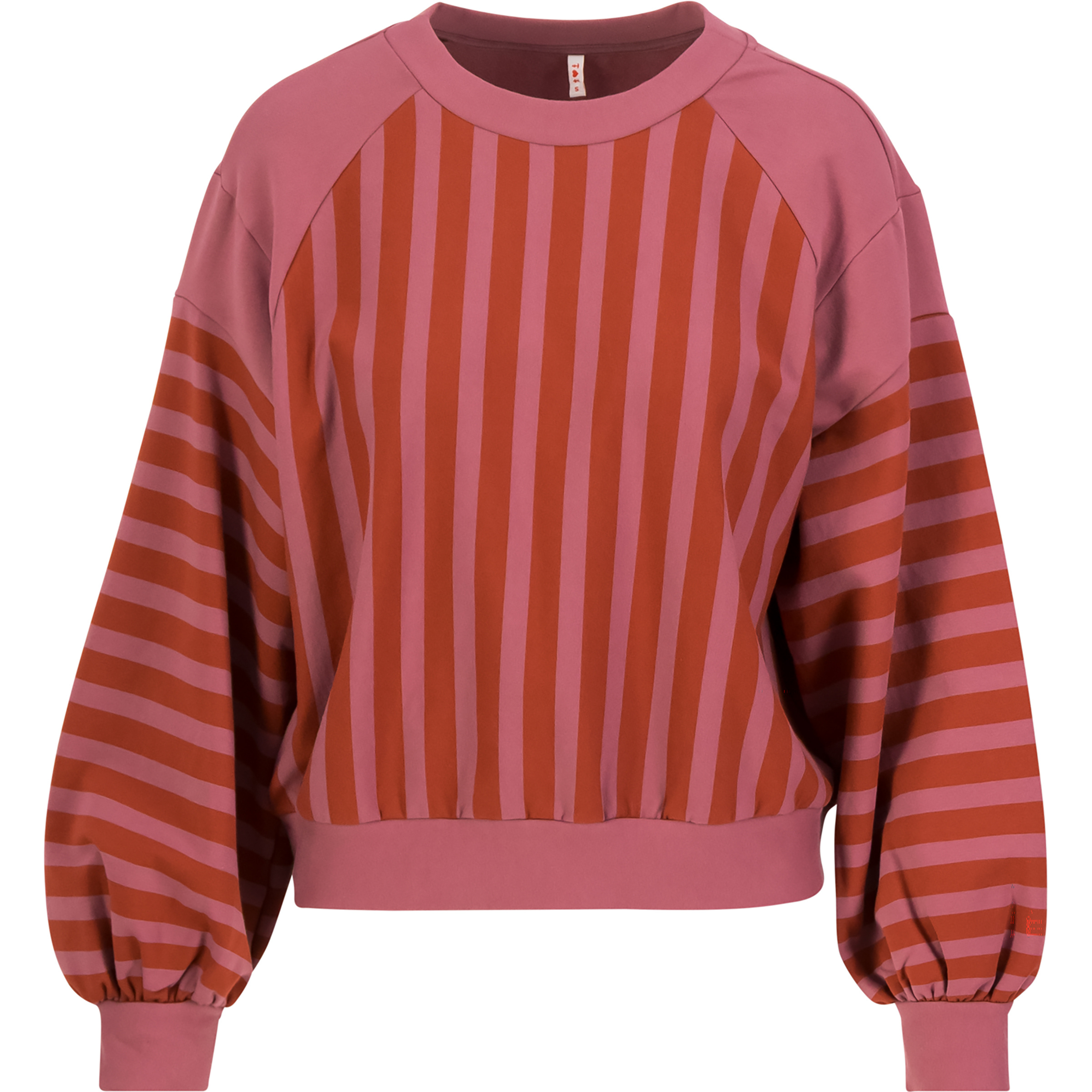Blutsgeschwister Jacky Rwin Damen Pullover rot Größe XS Lifestyle Hautfreundlich