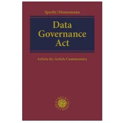 Specht-Riemenschneider:Data Governance, Fachbücher von Louisa Specht-Riemenschneider, Moritz Hennemann