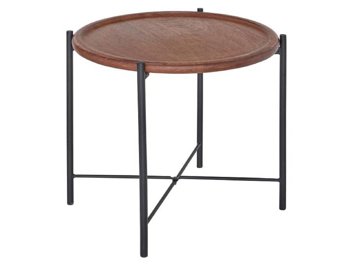 ATMOSPHERA Beistelltisch 50.5x50.5x45.5cm rotbraun