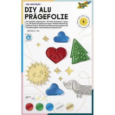 FOLIA® Prägefolien, farbig sortiert 5 Bogen