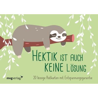 Hektik ist auch keine Lösung – 20 lässige Postkarten mit Entspannungsgarantie, Karte von , Mvg, 978-3-7474-0101-9