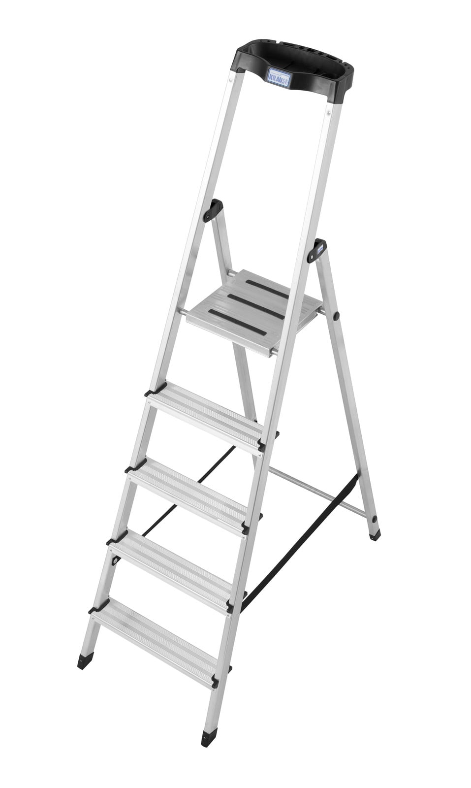 Krause 126337 Stapelbare aluminium steigertrap met 5 treden