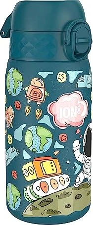 ion8 Auslaufsichere Edelstahlflasche Space 400 ml