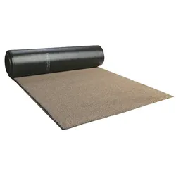 Schmutzfangmatte Miltex Olefin braun 0,90 x max. 20 m Schmutzfangmatte mit weichem Rücken, Meterware