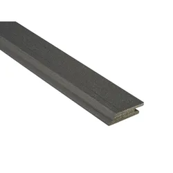 18x70 mm NATURinFORM WPC Fassadenprofil, "Die Gestaltende Exklusiv small" mit Holzmaserung, leicht gebürstet, Lavagrau, Deckmaß: 66mm