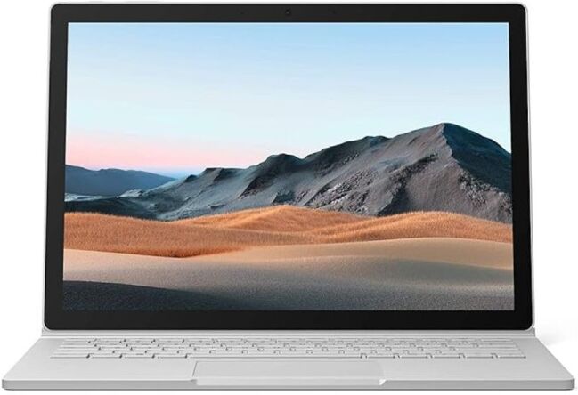 Microsoft Surface Book 3 Touch 13,5" i7 1065G7, 16GB, SSD 256GB, 3K, NVIDIA GeForce GTX 1650 4GB, A+