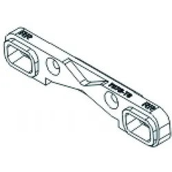 Jamara Querlenkerhalter X3 hinten-unten-hinten7075