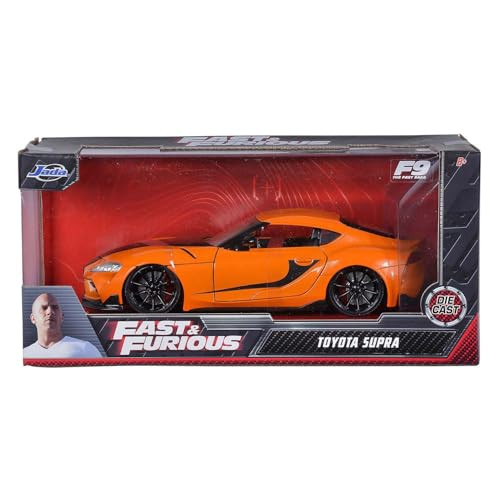 Jada Toys Fast & Furious Toyota Supra speelgoedauto 1:24 oranje zwart