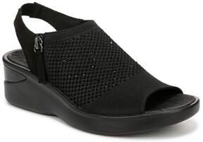 Wide Width Women's Starlet Sandal by Bzees in Black (Size 6 W)