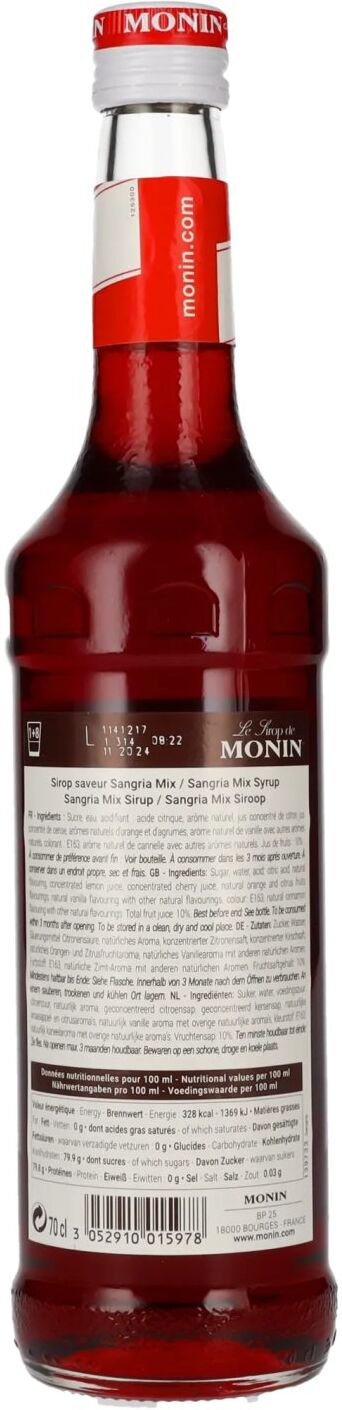 Le Sirop de Monin SANGRIA MIX 0,7l