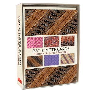 Batik Note Cards, Sonstige von , Tuttle Publishing, 978-0-8048-5076-6