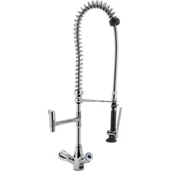 KBS Gastrotechnik PREMIUM SHRINK Geschirrwaschbrause Schwenkhahn und BEST-Semi LOW-FLOW Brausekopf