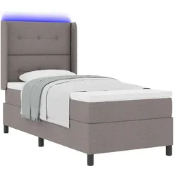 vidaXL, Boxspringbett, Alexandria (Knopfheftung) (80 x 200 cm)