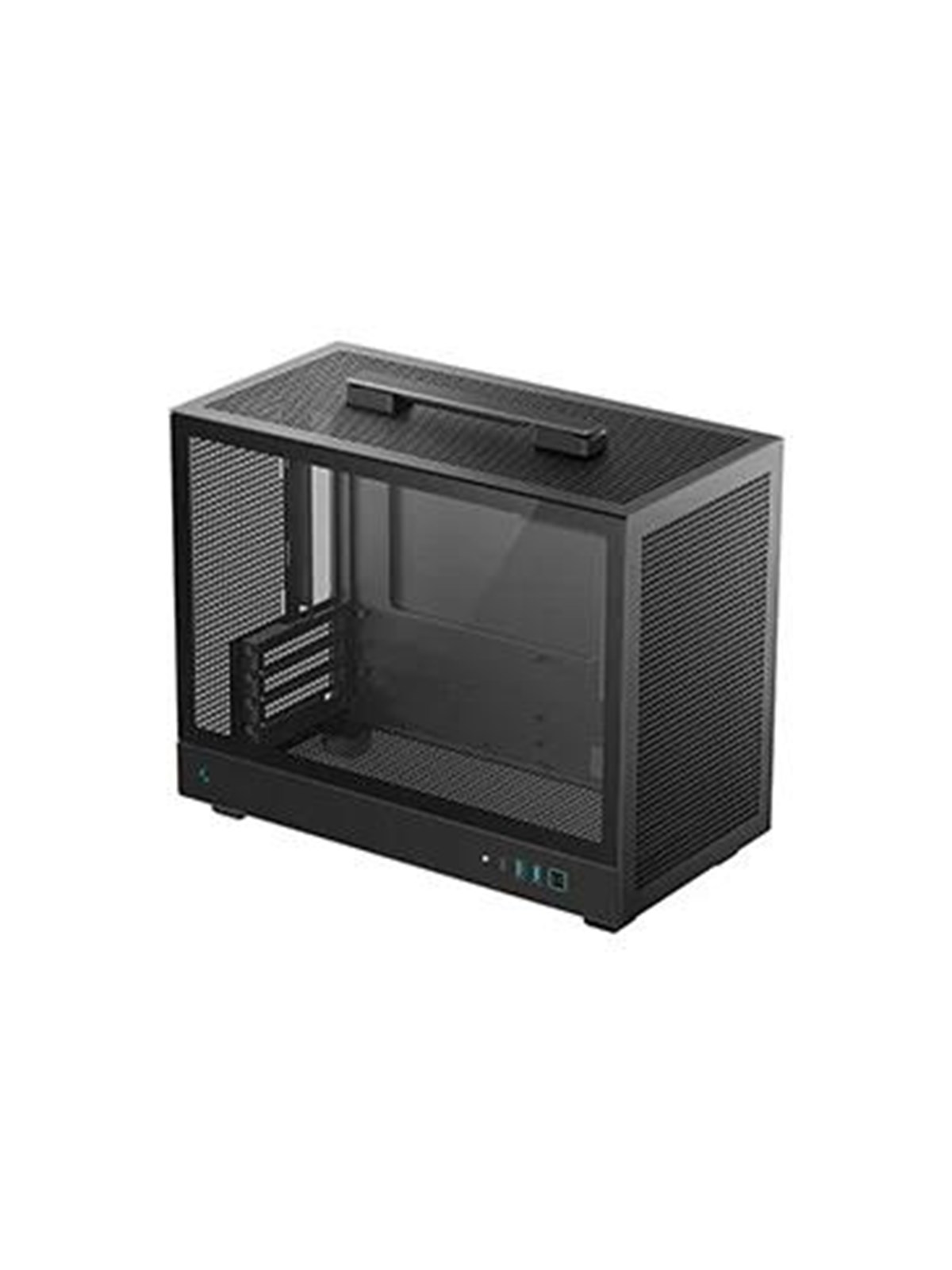 DeepCool CH160 PLUS - Gehäuse - Minitower - Schwarz