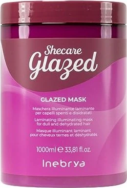 Inebrya Shecare Glazed Brightening Mask für stumpfes und trockenes Haar (1000 ml) (21401462)