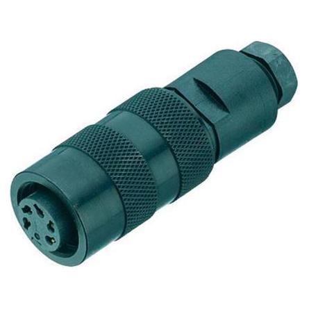 Schubiger Serie 723 5 pole M16 female connector (09 0114 25 05)