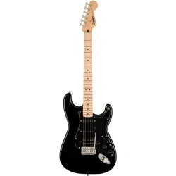 Squier Sonic Stratocaster HSS MN (E-Gitarre, Ahornholz, Pappel), Gitarre, Schwarz