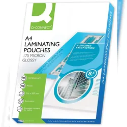 Q-Connect® KF11342 Laminierhülle - A4, 2x 175 mym, 100 Stück
