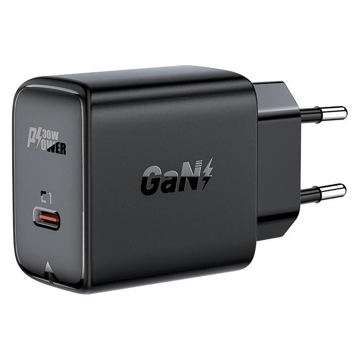 Acefast A21 (30 W, 1 Port) (A21 black)