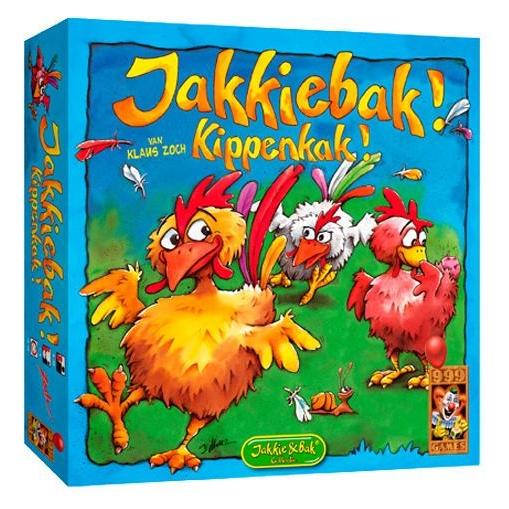 999Games Jakkiebak! Kippenkak! Compact (Niederländisch, 2 - 4 Spieler) (999-JAK04)