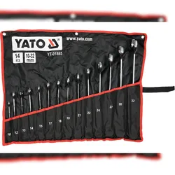 Yato Jeu de clés mixtes 10-32 mm 14 pièces