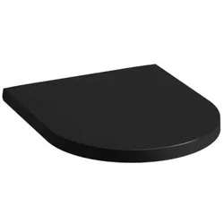 LAUFEN Kartell WC-Sitz H8913337160001 schwarz matt, mit abnehmbarem Deckel/Absenkautomatik