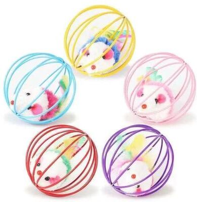 Uplift Picks Interactive Plush Mouse Cat Toy Ball For Indoor Cats And Kittens Interactive Plush Mouse Cat Toy Ball For Indoor Cats And Kittens