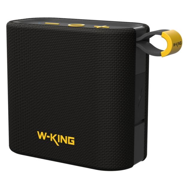 W-king Głośnik Przenośny głośnik bezprzewodowy D2 czarny (D2-BLK)