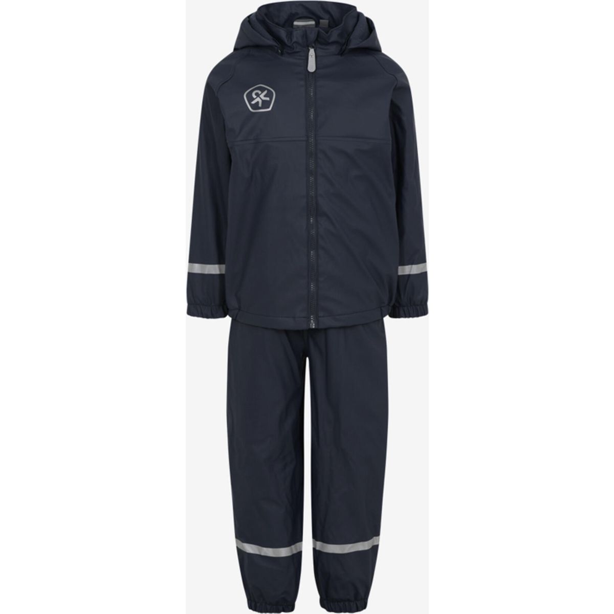 Color Kids Rain Set Fleece Lining PU 5822 ebony (180) 110 5822-180-110