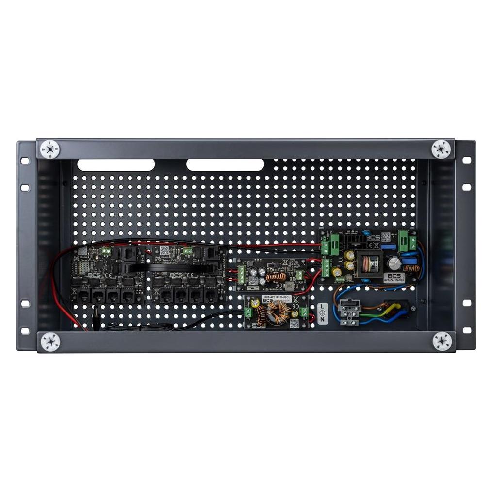 BCS BCS-UPS/IP8/E-S/RACK5U Backup-Stromversorgungset für 9 PoE-Empfänger (8 Ports) (BCS-UPS/IP8/E-S/RACK5U)