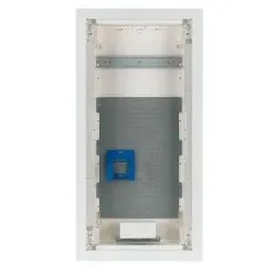 Eaton 178837 Hohlwand-Kleinverteiler, Multimedia, 4-reihig, Stahlblechtür superflach KLV-48HWM-SF