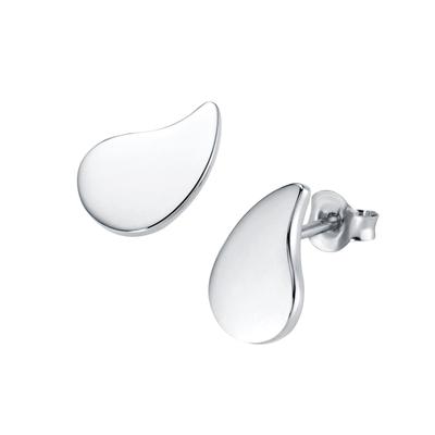 Paar Ohrstecker "Tropfenform, Silber 925", silber, GIORGIO MARTELLO MILANO, Ohrringe, Damen, Silber 925 (Sterlingsilber)