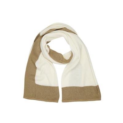 Strickschal "Schimmer", Damen, beige, Polyacryl, COLLEZIONE ALESSANDRO, unifarben, Basic, Modetücher, leicht glitzernd, Made in Italy