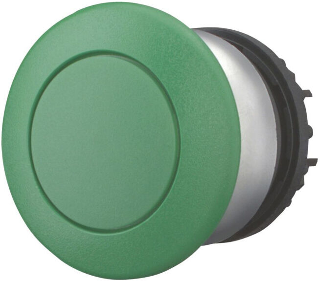 Eaton Bouton-poussoir champignon vert, encliquetable, vierge M22-DRP-G (216747)