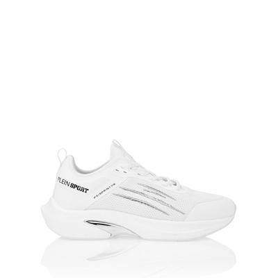 Sneaker PLEIN SPORT "Running-Sneaker", Damen, Gr. 38, Normalschaft, weiß (01, weiß), Schuhe Sneaker
